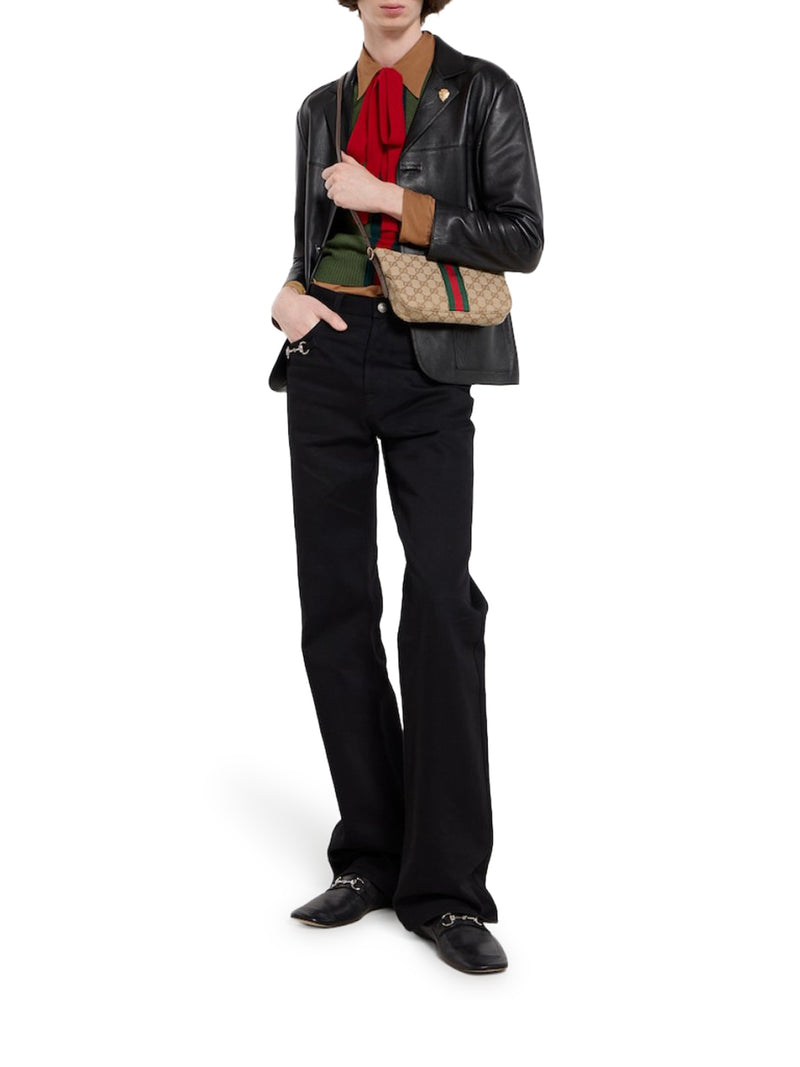 Gucci Men Small Shoulder Bag With Lunette