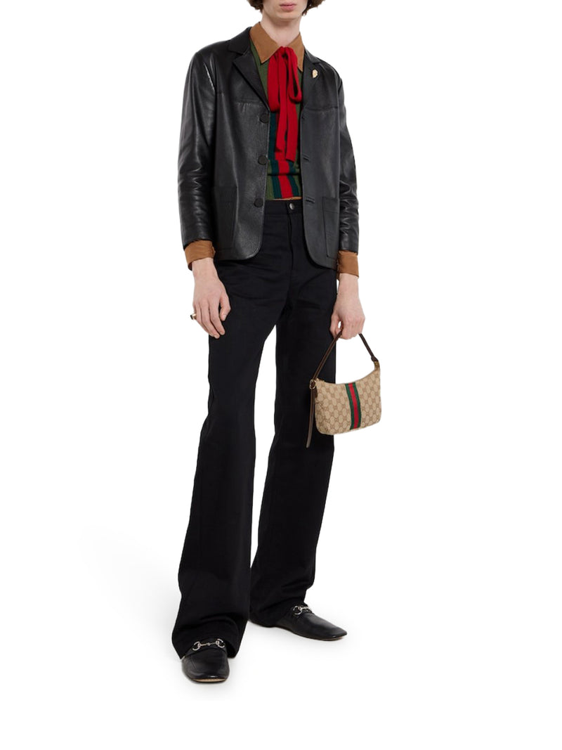 Gucci Men Small Shoulder Bag With Lunette