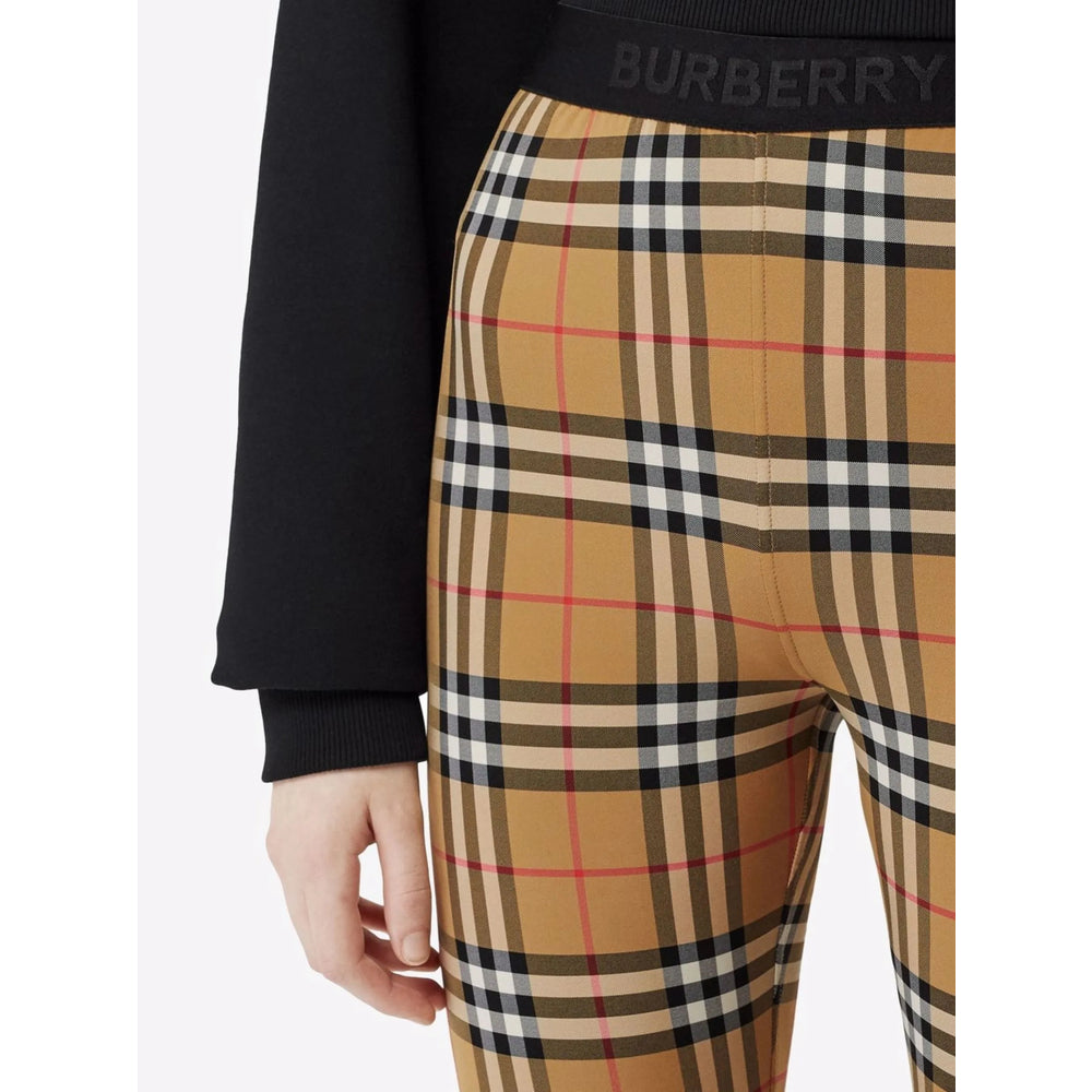 Burberry Burberry Brown Performance Trousers - Performance Leggings Women