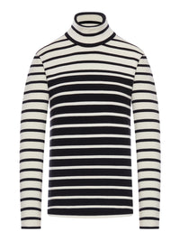 Toteme Toteme Women Striped Turtleneck Sweater