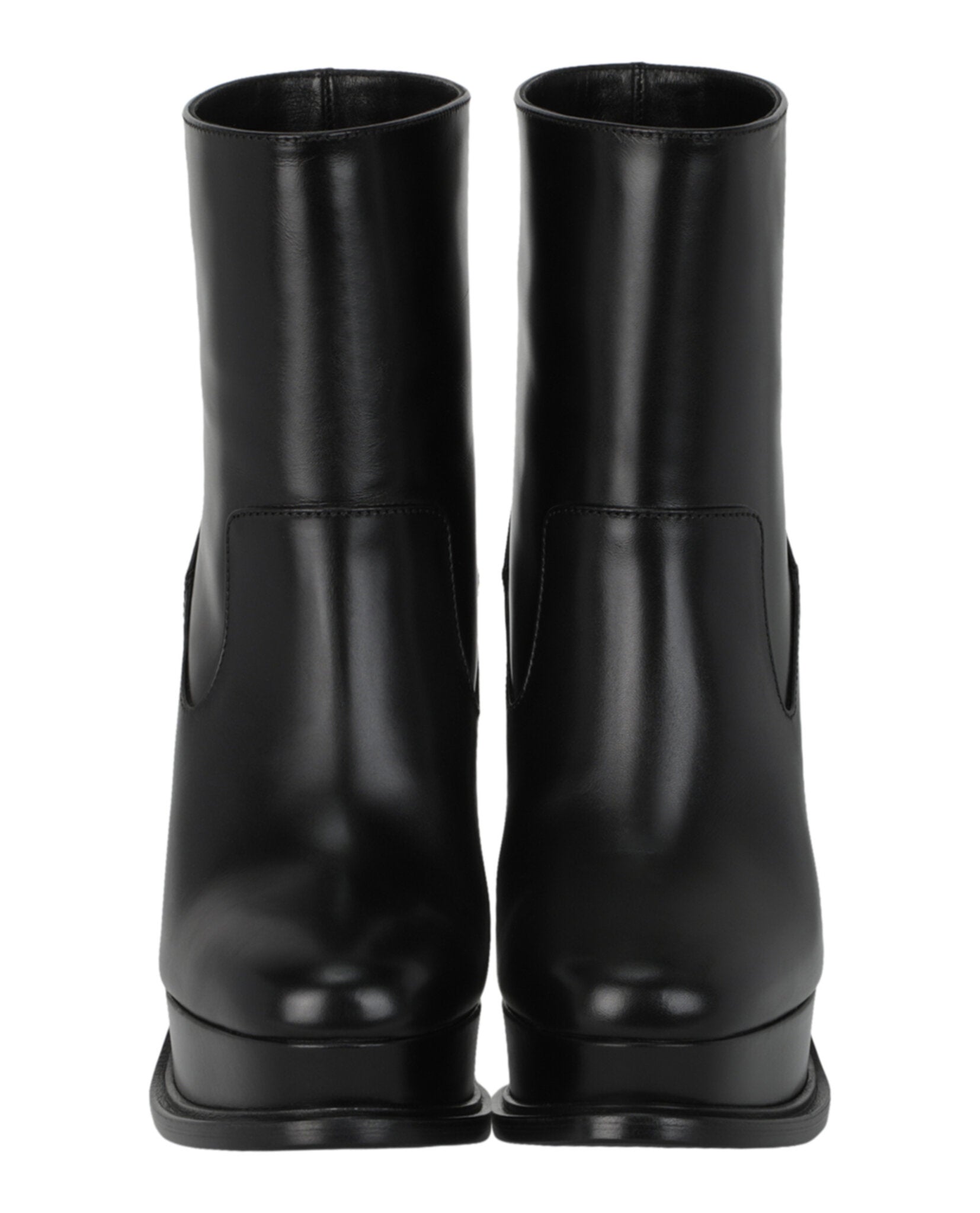 Alexander McQueen Womens Leather Ankle Boots