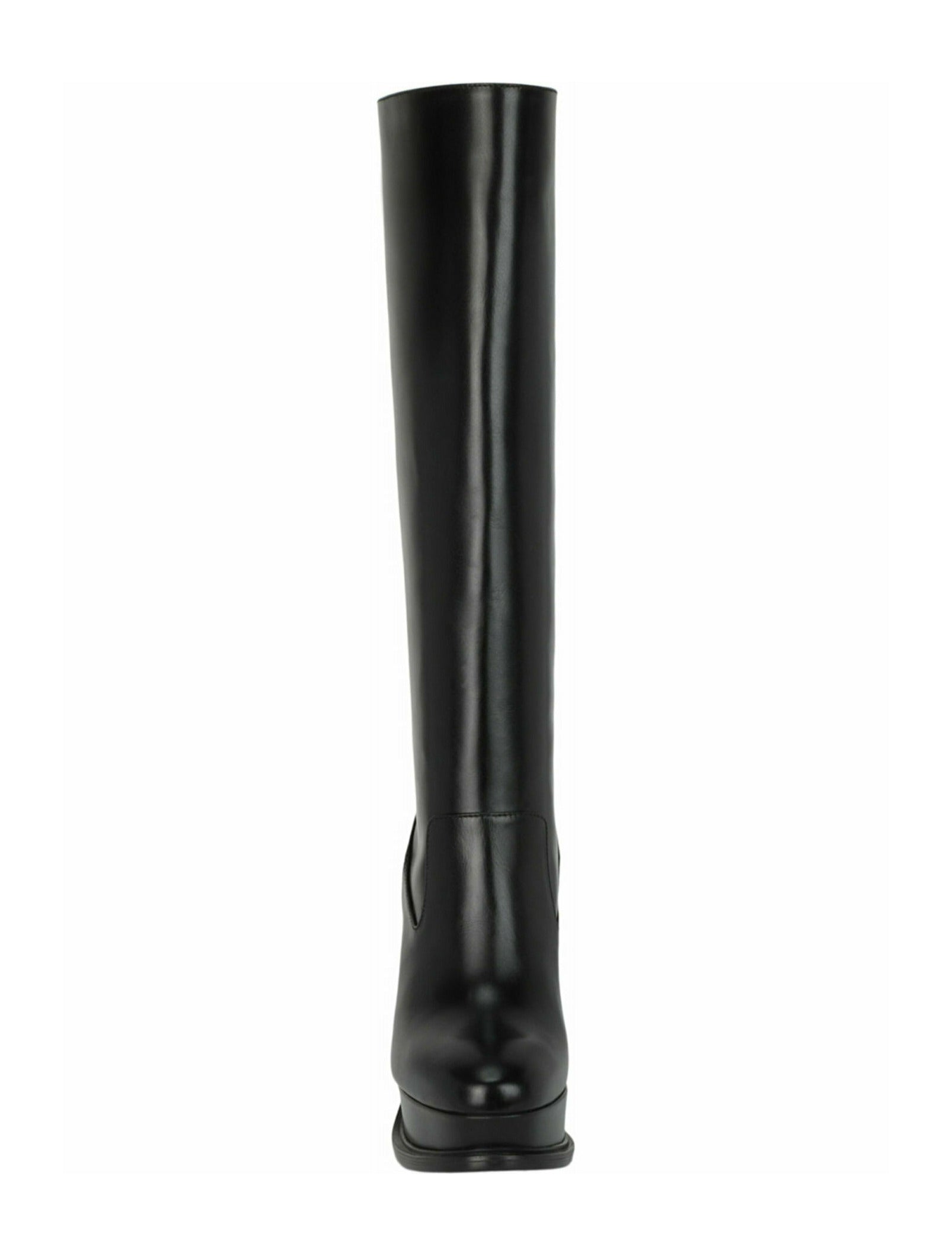 Alexander McQueen Womens Leather Knee-High Boots