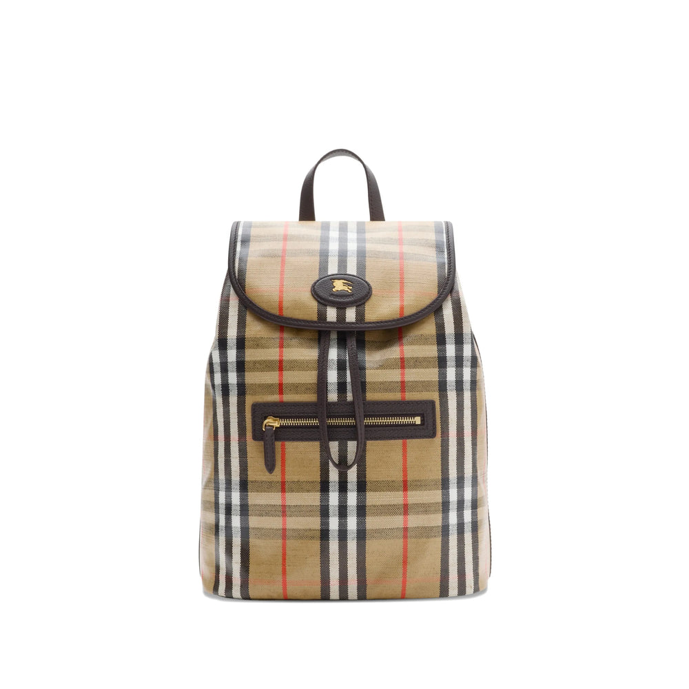 Burberry Burberry Neutrals Backpacks Men