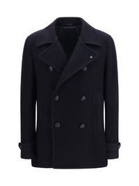 Tagliatore Men Wool Caban Coat