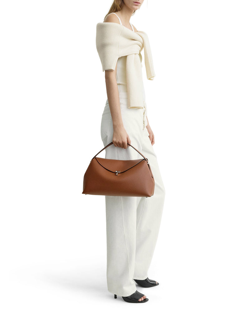 Toteme Toteme Women T-Lock Handbag In Grained Leather