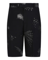 Alexander McQueen Mens Embellished Astral Shorts