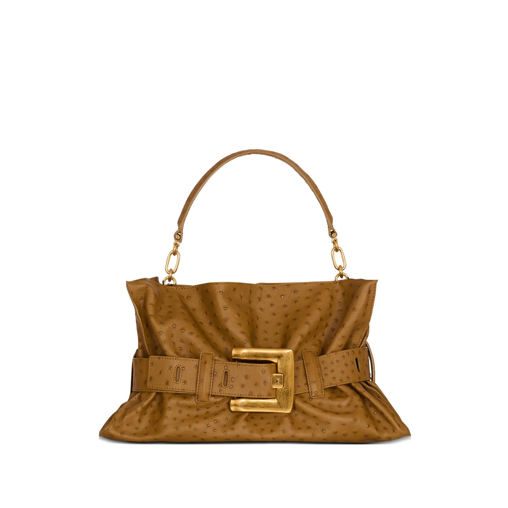 Balmain Balmain Brown Shoulder Bags Women