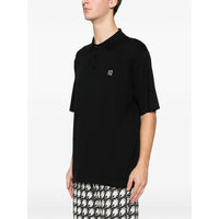 Balmain Black Polo Shirts Men