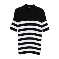 Balmain Black Polo Shirts Men