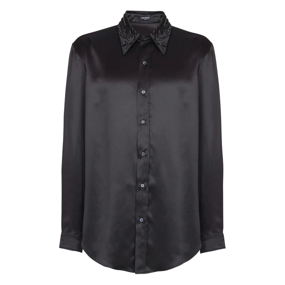 Balmain Balmain Black Shirts Men