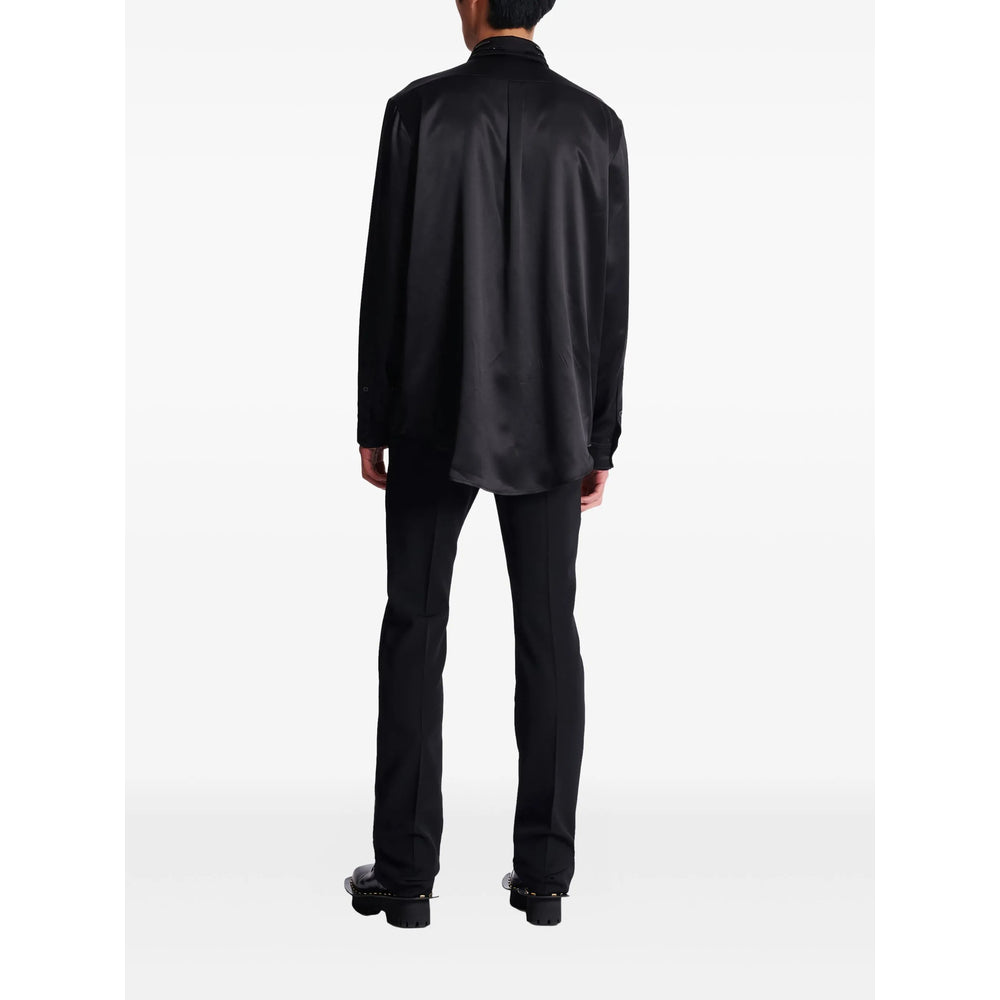 Balmain Balmain Black Shirts Men
