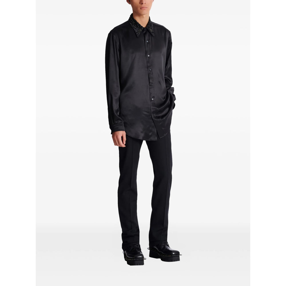 Balmain Balmain Black Shirts Men