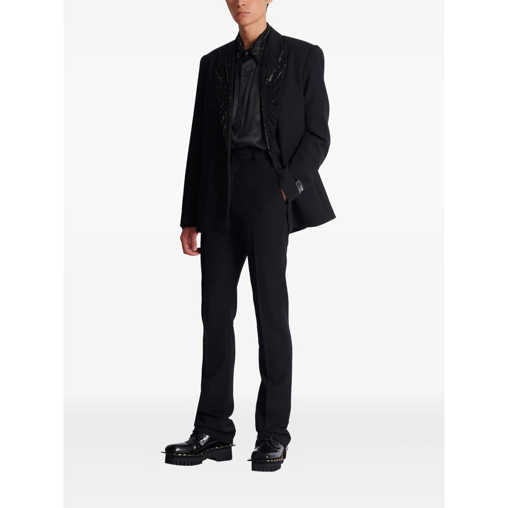 Balmain Balmain Black Shirts Men