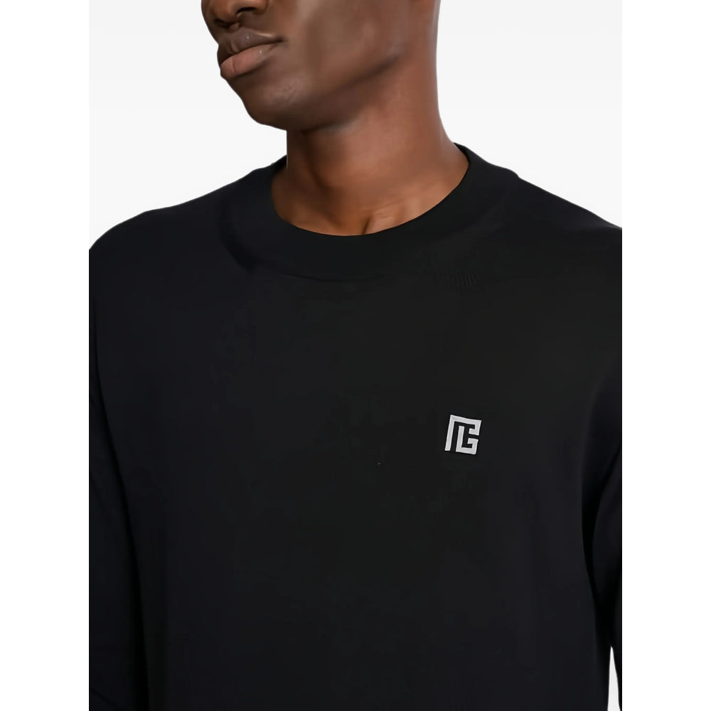 Balmain Black T-Shirts & Vests - T-Shirts Men