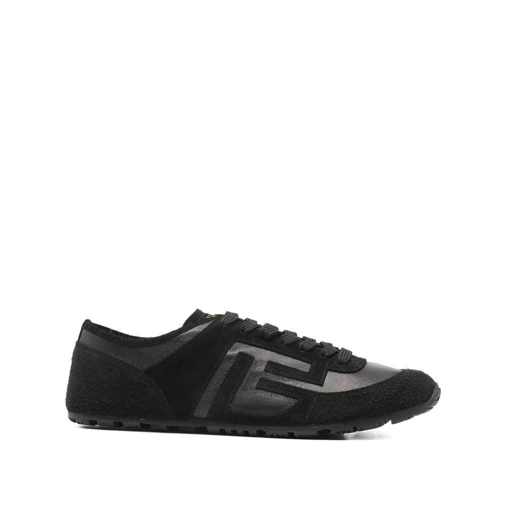 Balmain Black Trainers - Low-Tops Men