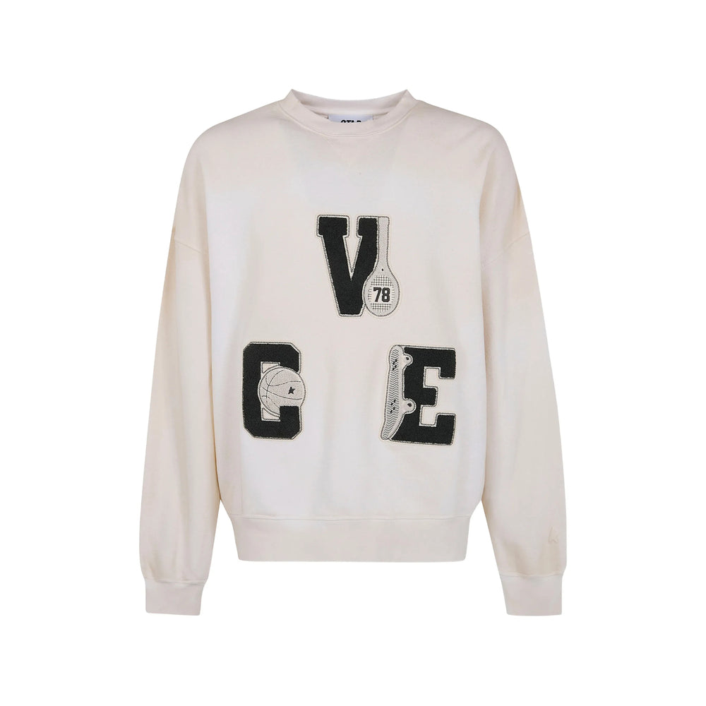 Golden Goose Neutrals Sweaters & Knitwear - Sweatshirts Men