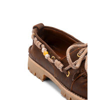 Golden Goose Brown Boat Shoes Men