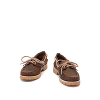 Golden Goose Brown Boat Shoes Men