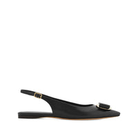 Ferragamo Black Ballet Flats Women