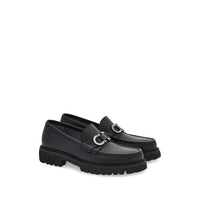 Ferragamo Black Loafers Men