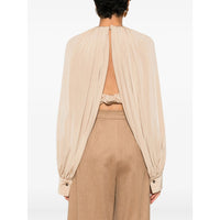 Ferragamo Neutrals Tops - Blouses Women