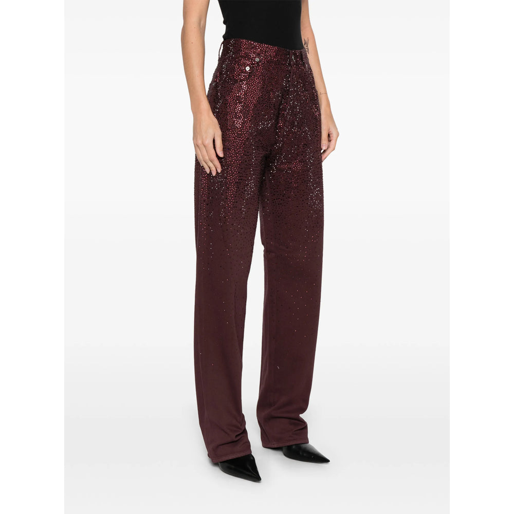 Golden Goose Golden Goose Red Denim - Straight-Leg Jeans Women