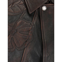Golden Goose Brown Jackets - Leather Jackets Women
