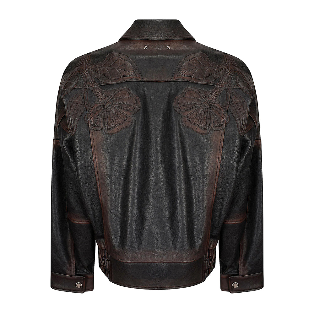 Golden Goose Brown Jackets - Leather Jackets Women