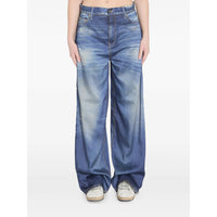 Golden Goose Blue Trousers - Palazzo Pants Women