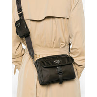 Prada Black Messenger Bags Men