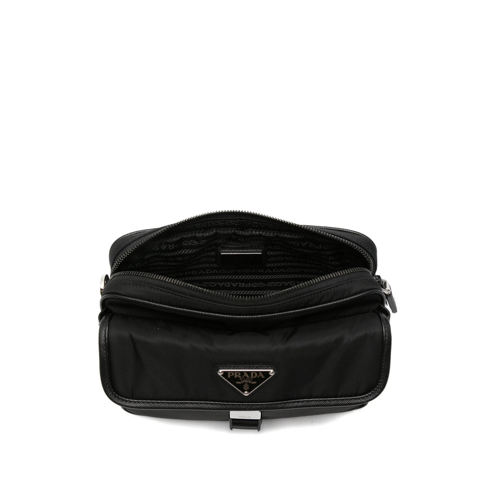 Prada Black Messenger Bags Men