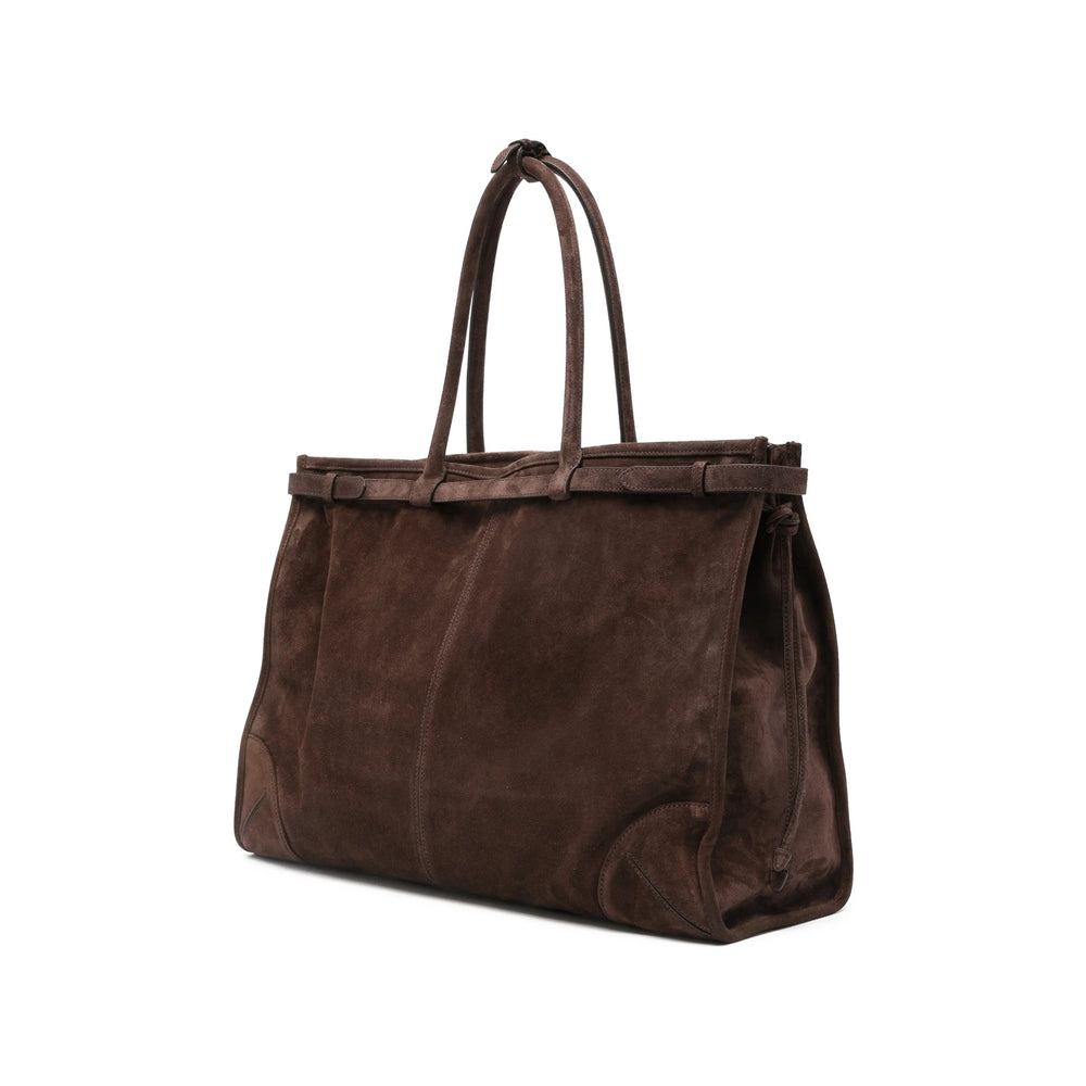 Prada Brown Tote Bags Men