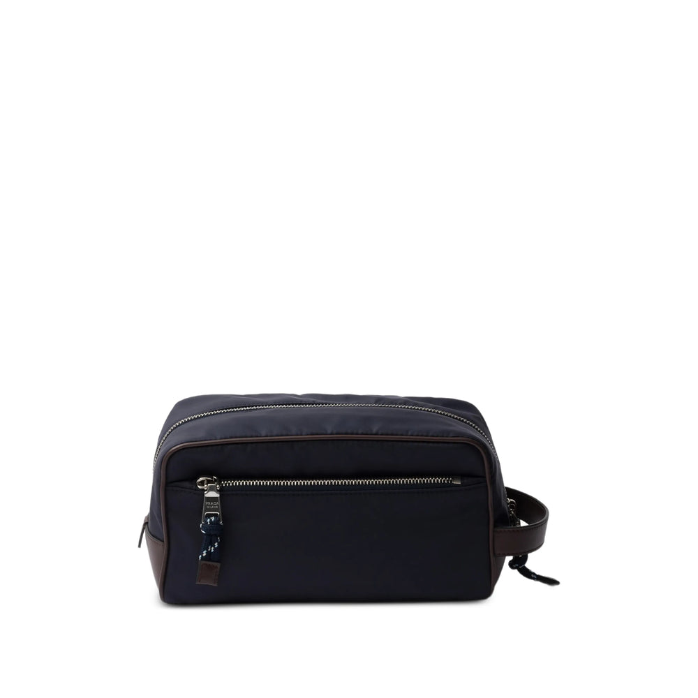 Prada Blue Wash Bags Men