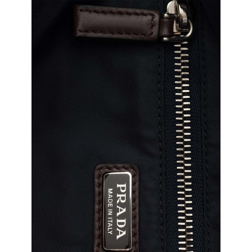 Prada Blue Wash Bags Men