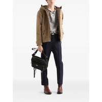 Prada Black Messenger Bags Men