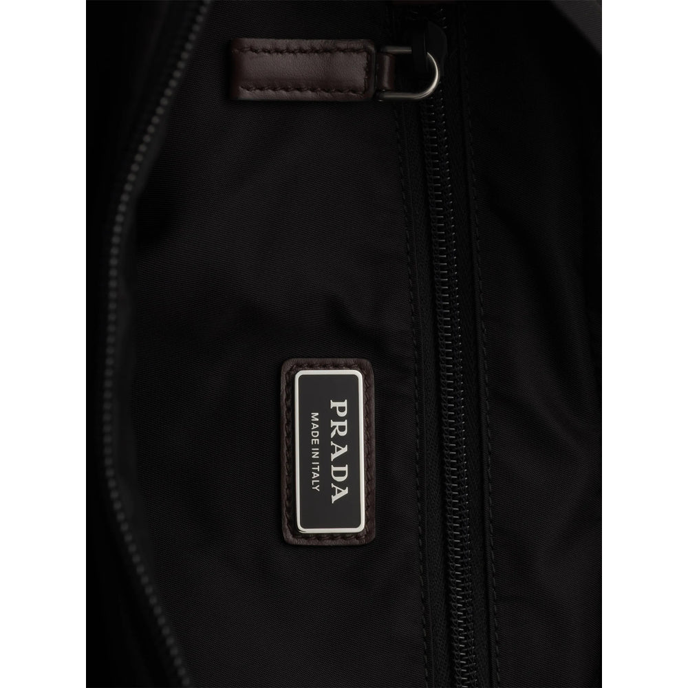 Prada Black Messenger Bags Men