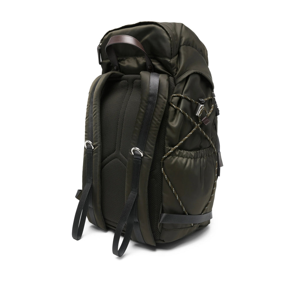Prada Green Backpacks Men