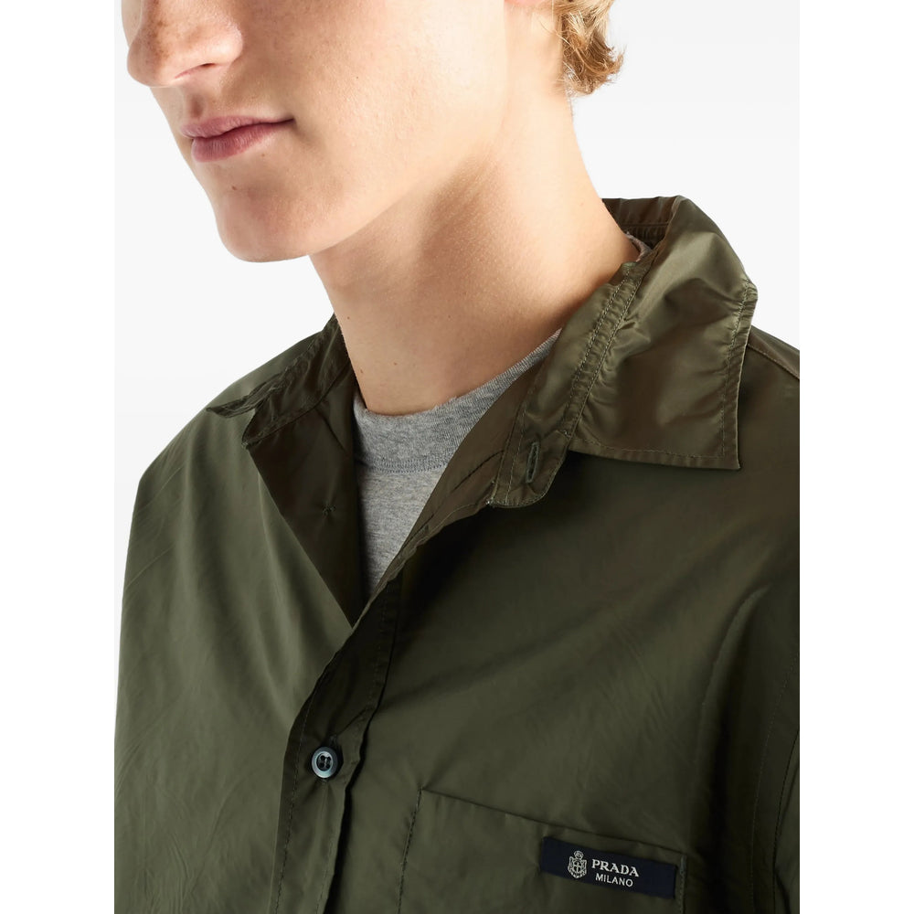 Prada Prada Green Shirts Men