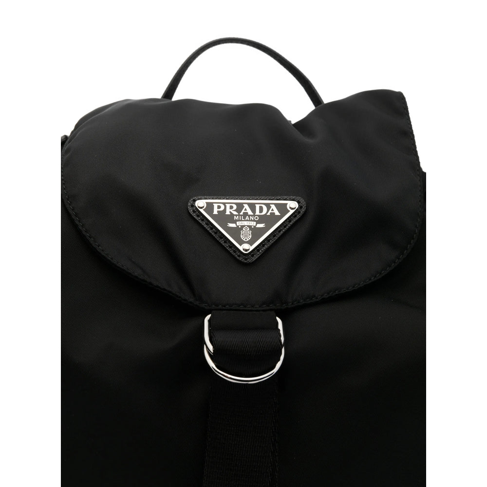Prada Black Backpacks Women