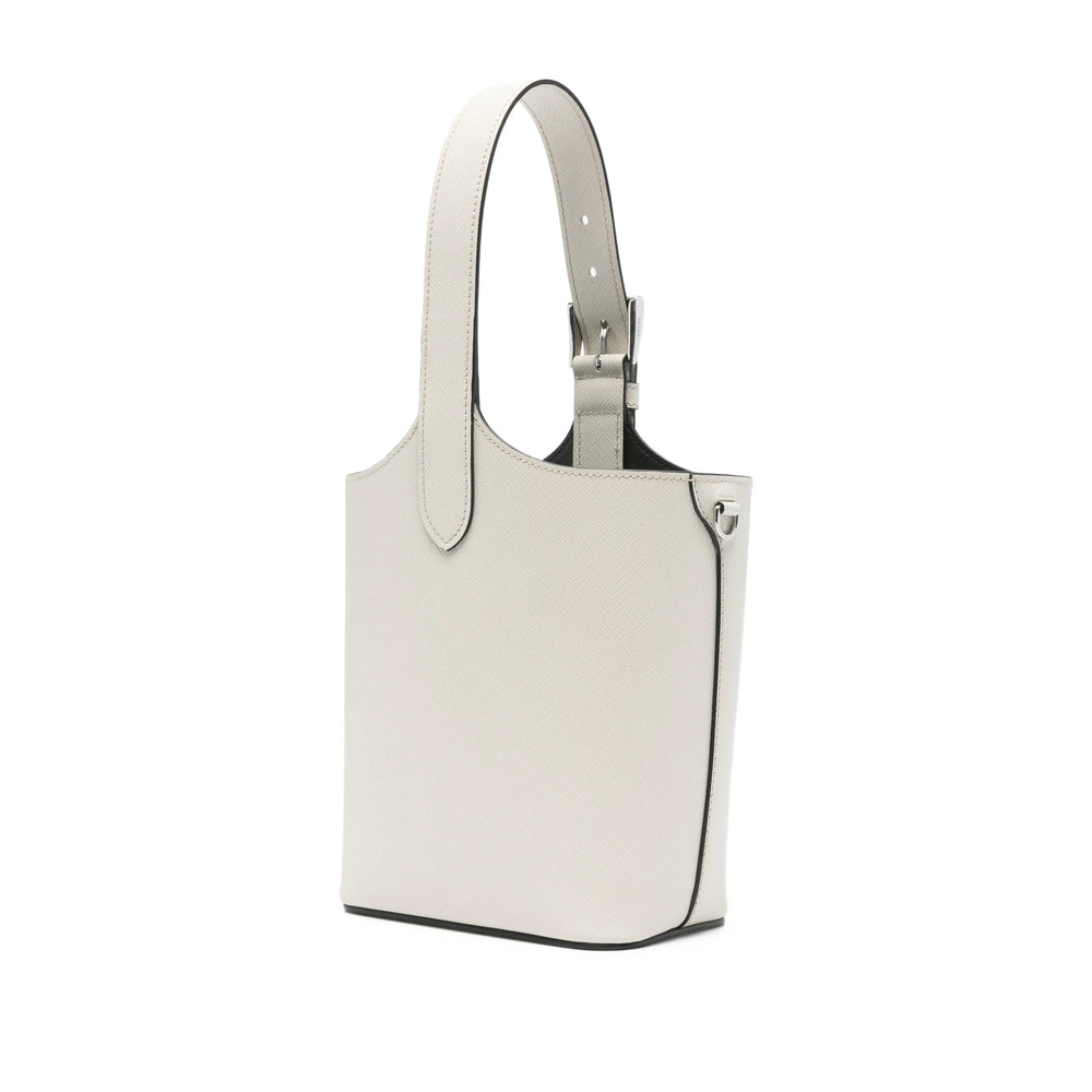 Prada Neutrals Bucket Bags Women