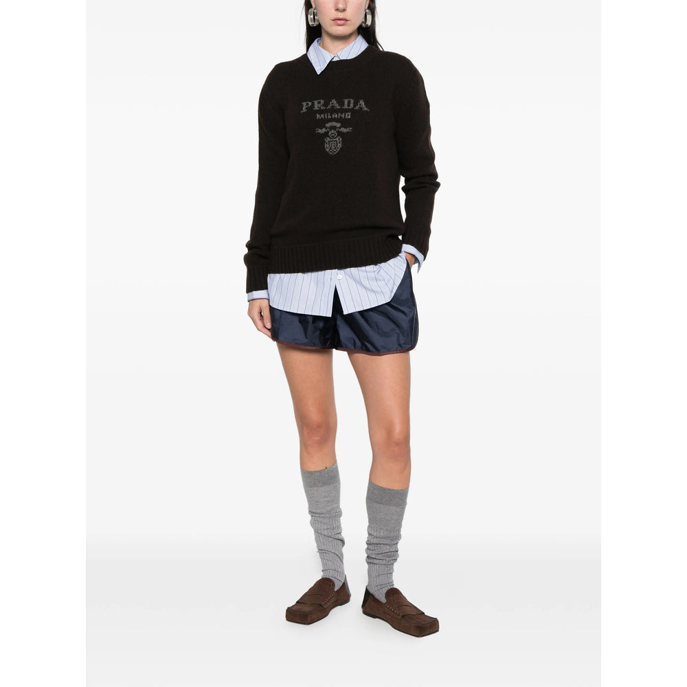 Prada Blue Shorts - Short Shorts Women