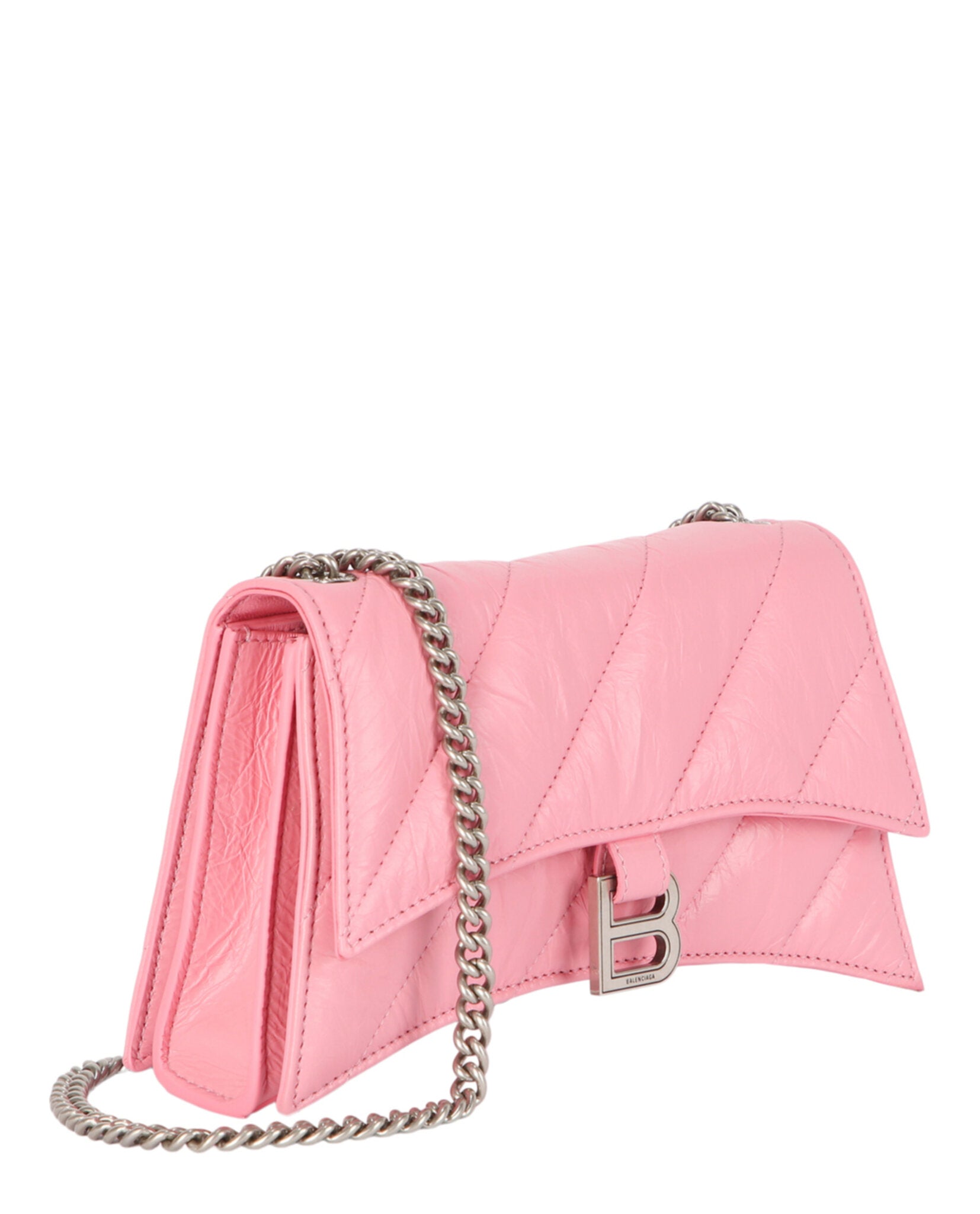 Balenciaga Womens Xs Quilted Crush Leather Shoulder Bag – Bluefly
