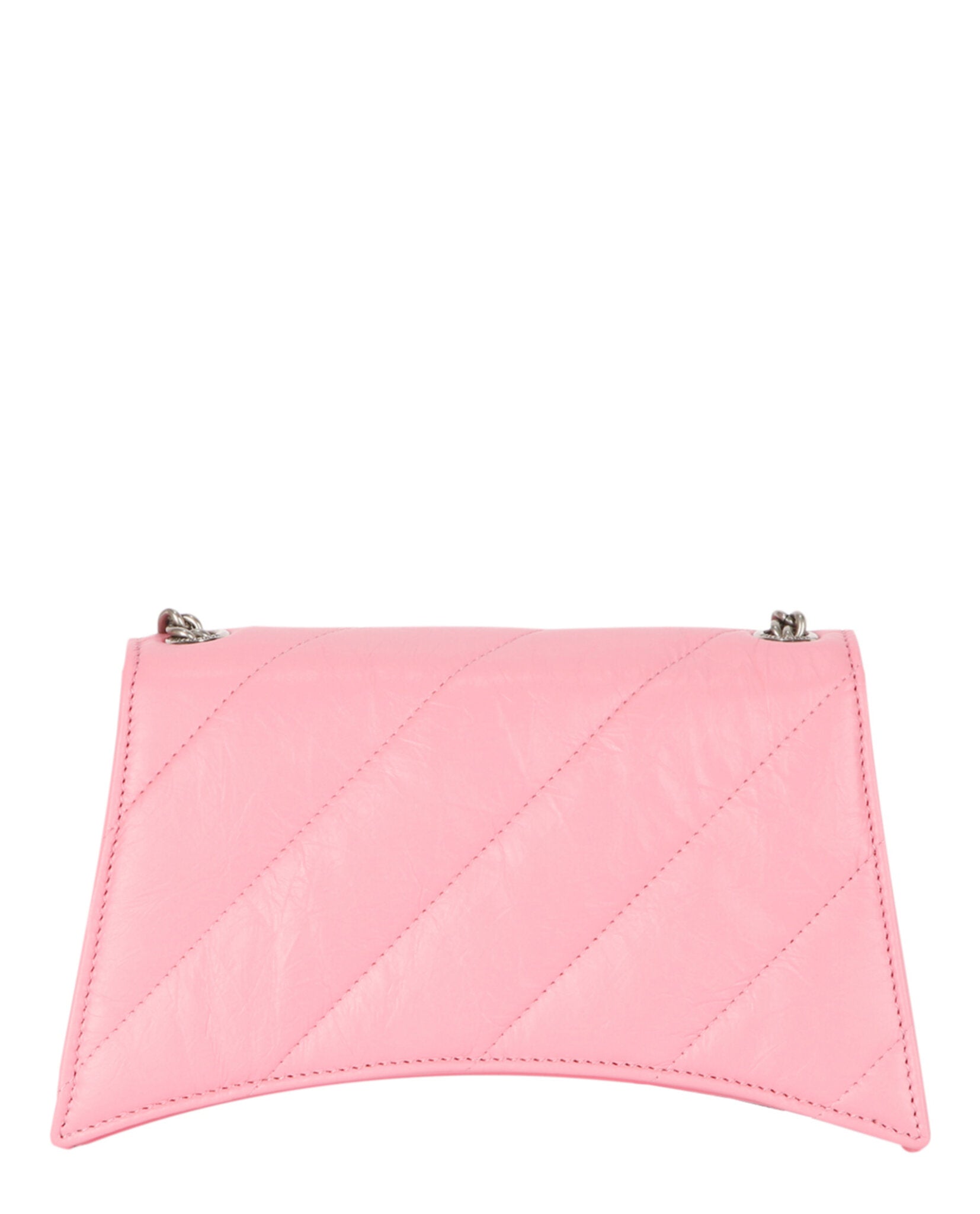 Balenciaga Womens Xs Quilted Crush Leather Shoulder Bag