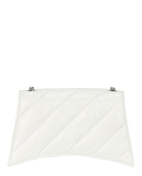 Balenciaga Womens Crush Xs Quilted Chain Shoulder Bag