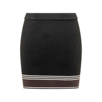 Amiri Amiri Black Skirts - Fitted Skirts Women