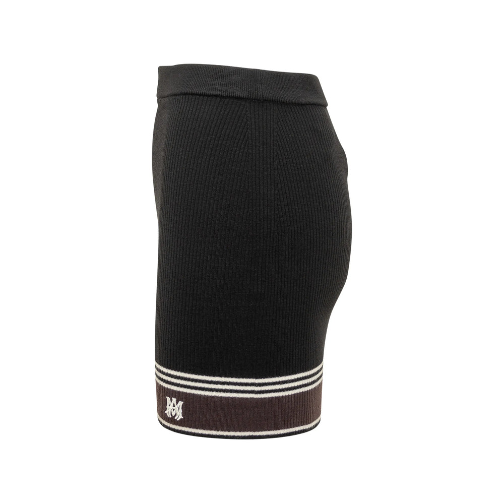Amiri Amiri Black Skirts - Fitted Skirts Women