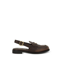 Miu Miu Brown Loafers Women