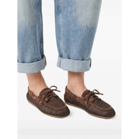 Miu Miu Miu Miu Brown Loafers Women