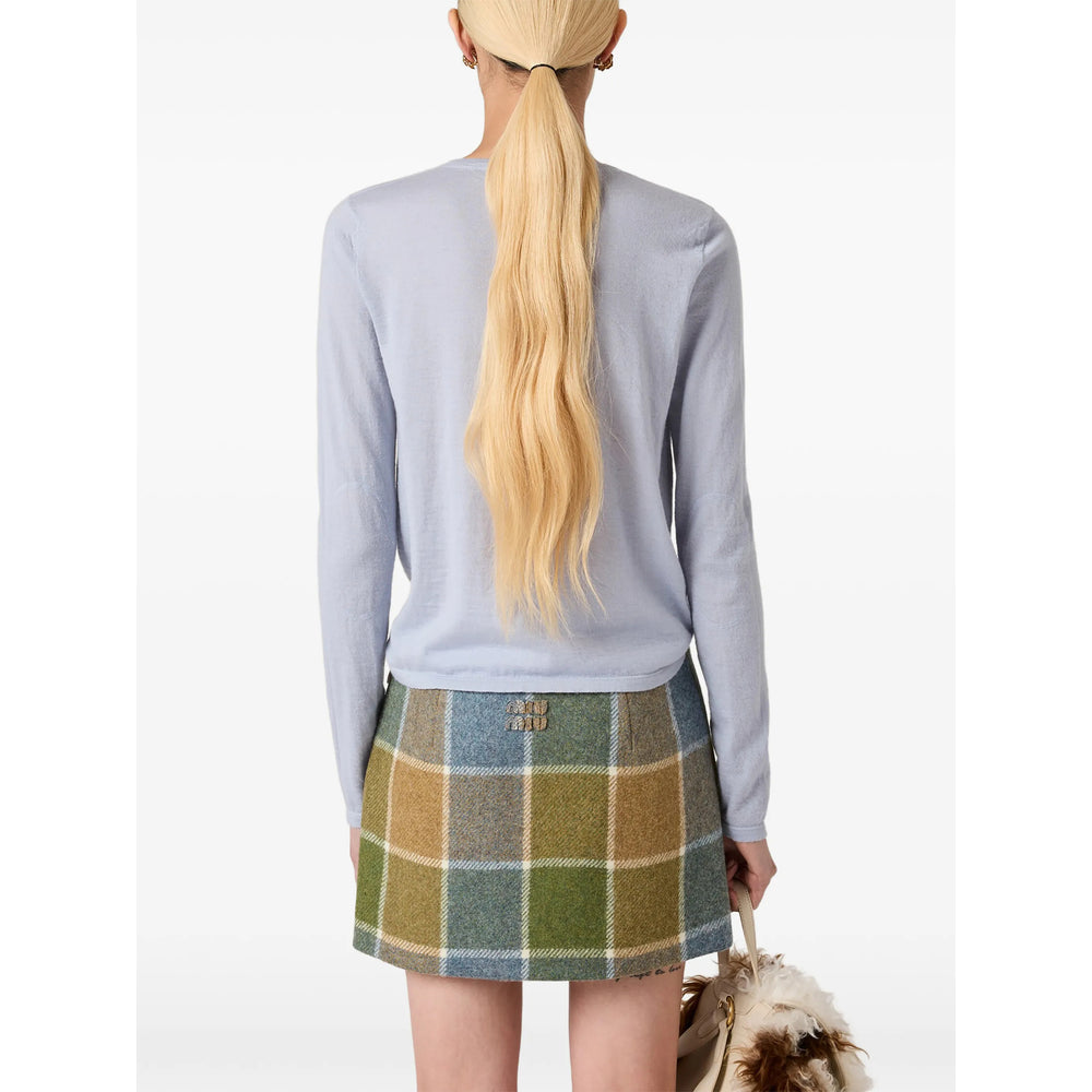 Miu Miu Blue Tops - T-Shirts & Jerseys Women