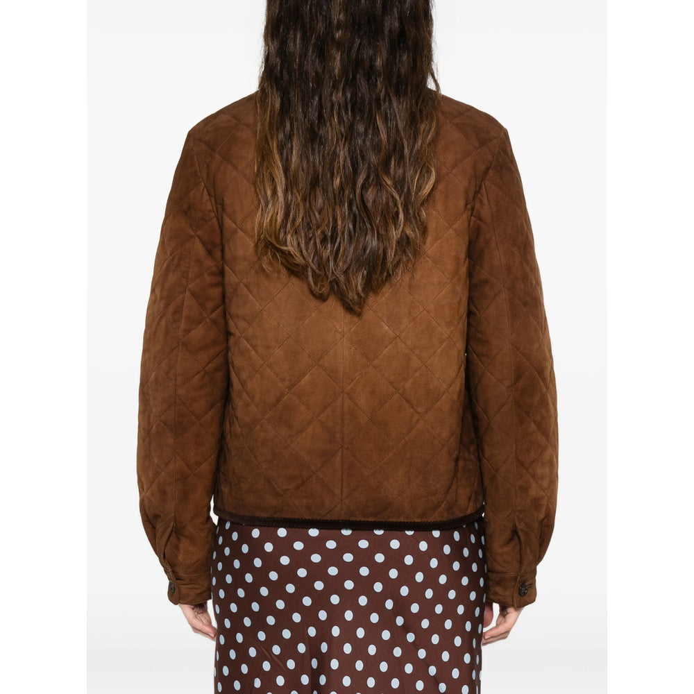 Miu Miu Brown Jackets - Bomber Jackets Women